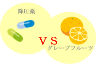 降圧薬VSグレープフルーツ